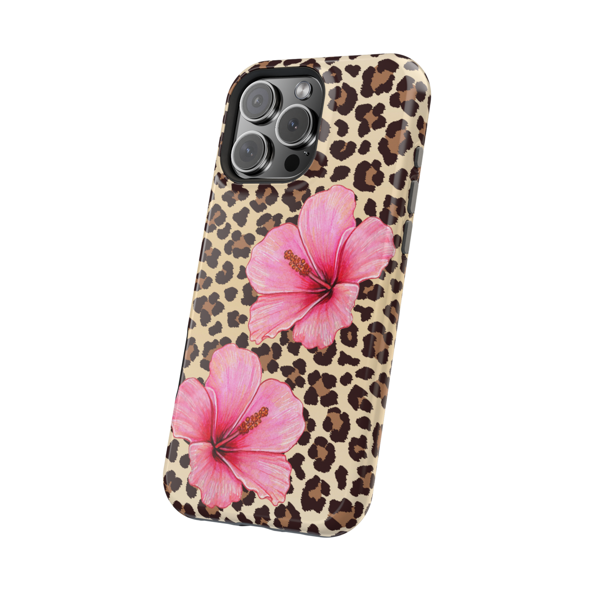 Leopard Bloom MagSafe Tough Case