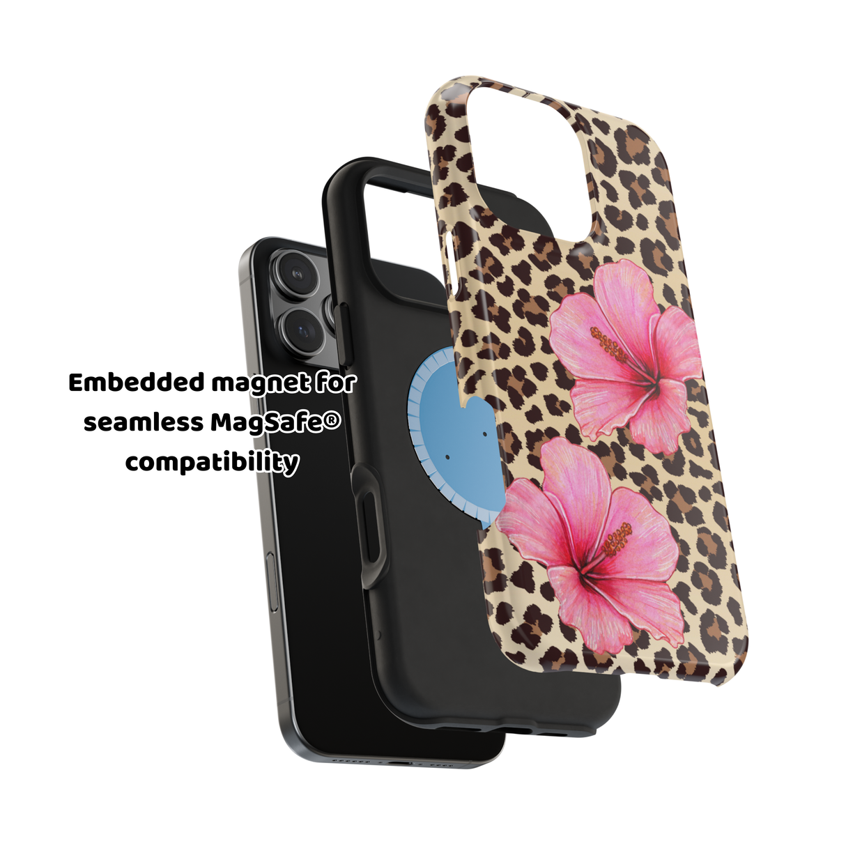 Leopard Bloom MagSafe Tough Case