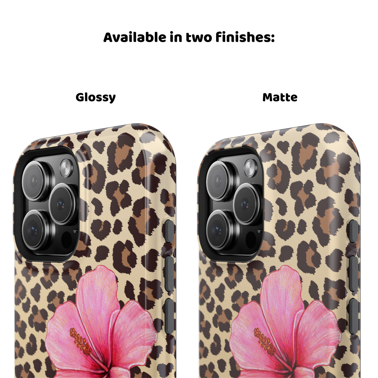 Leopard Bloom MagSafe Tough Case
